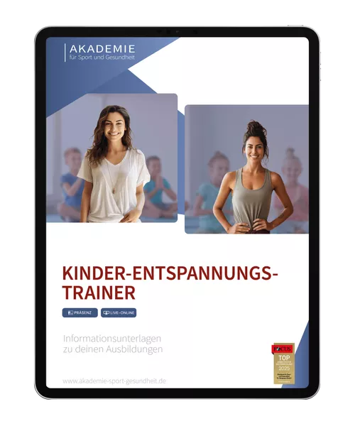 Informationsbroschüre kinder-entspannungstrainer Ausbildung